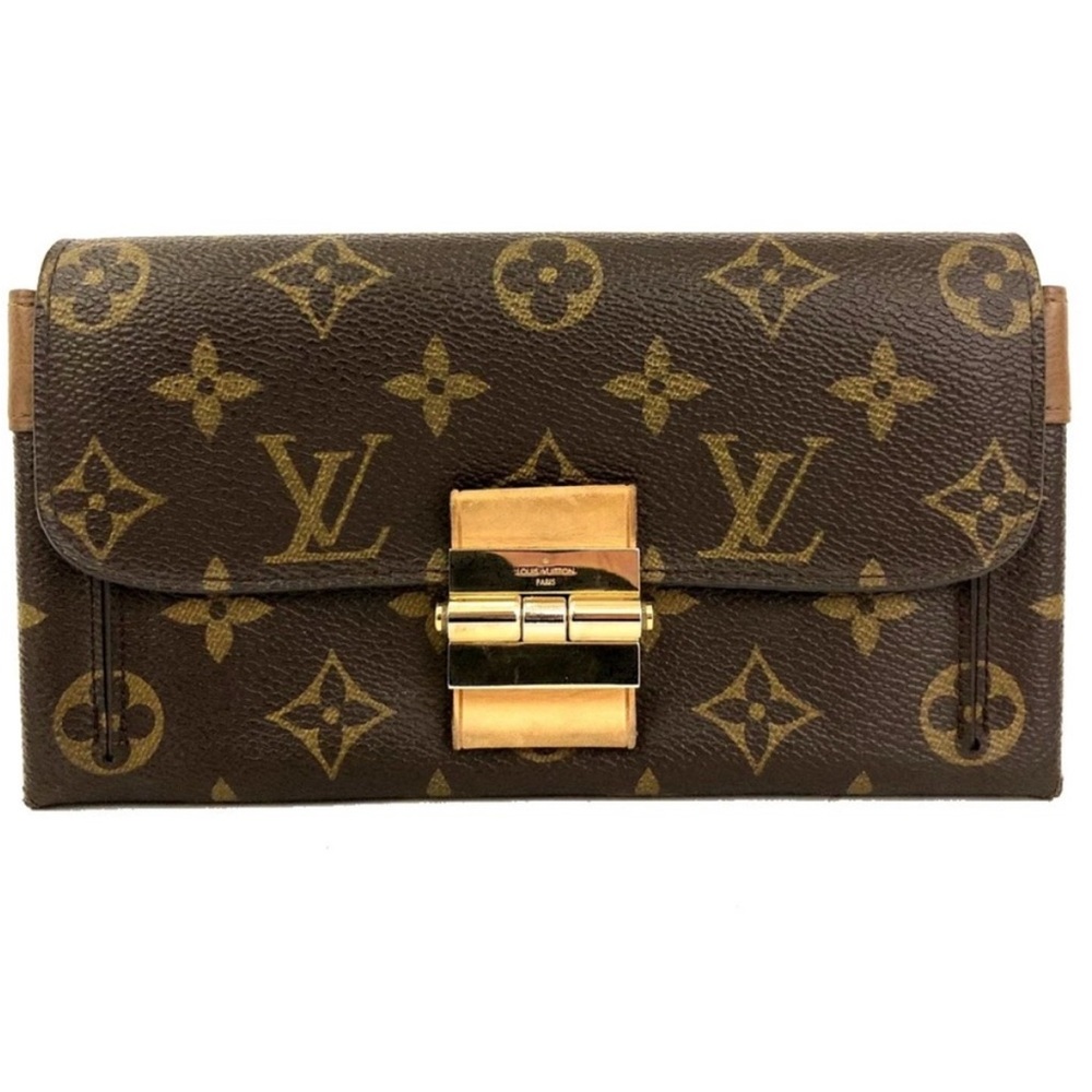 Louis Vuitton Portefeiulle Elysee Long Wallet - crossbody - Gold clasp closure - Picture 2 of 10